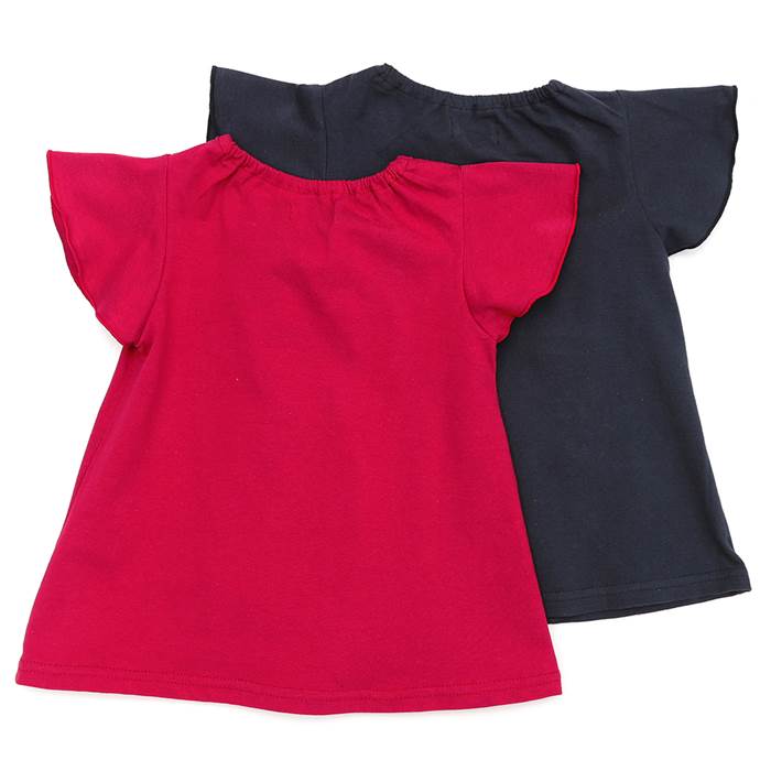Biquette(ビケット)半袖Tシャツ(80〜130cm)女の子初夏物80cm90cm95cm100cm110cm120cm130cmキムラタン子供服あす楽
