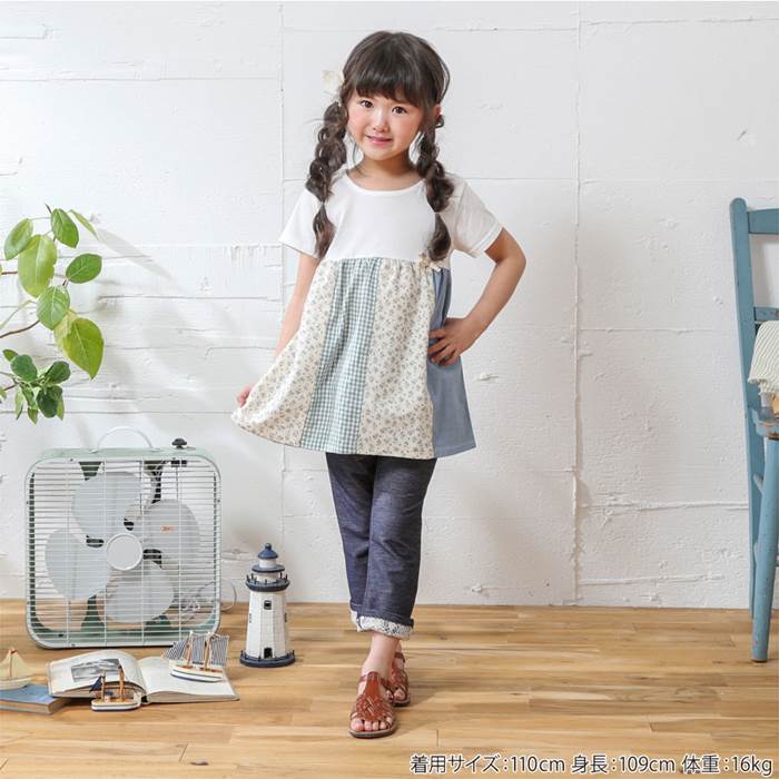 Biquette(ビケット)半袖チュニック(80〜130cm)女の子初夏物80cm90cm95cm100cm110cm120cm130cmキムラタン子供服あす楽
