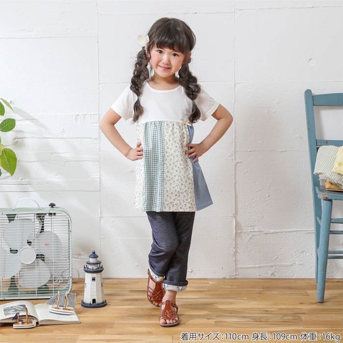 Biquette(ビケット)半袖チュニック(80〜130cm)女の子初夏物80cm90cm95cm100cm110cm120cm130cmキムラタン子供服あす楽