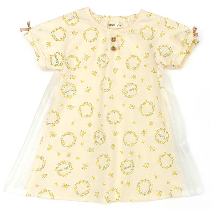 Biquette(ビケット)半袖チュニック(80〜130cm)女の子初夏物80cm90cm95cm100cm110cm120cm130cmキムラタン子供服あす楽