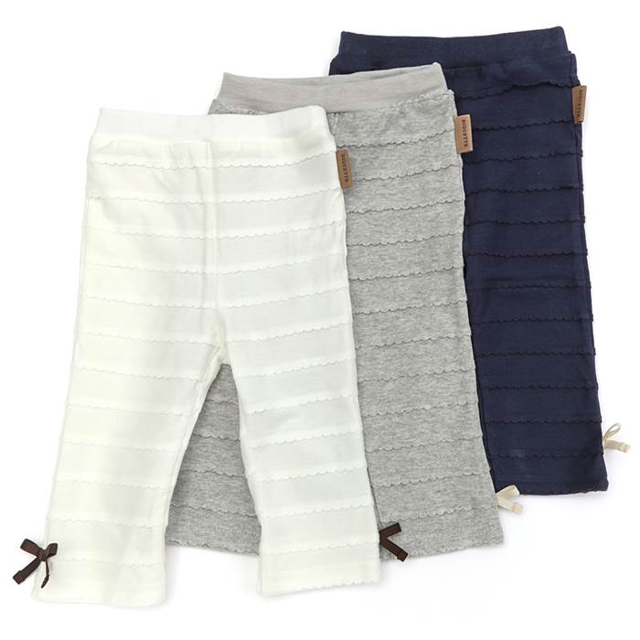 Biquette(ビケット)7分丈スパッツ(80〜130cm)女の子初夏物80cm90cm95cm100cm110cm120cm130cmキムラタン子供服あす楽