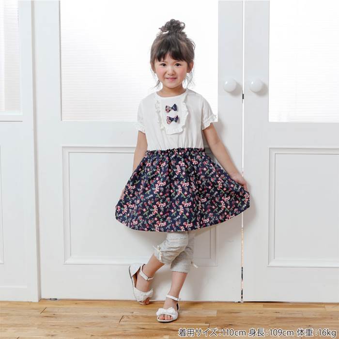 Biquette(ビケット)ワンピース(80〜130cm)女の子初夏物80cm90cm95cm100cm110cm120cm130cmキムラタン子供服あす楽