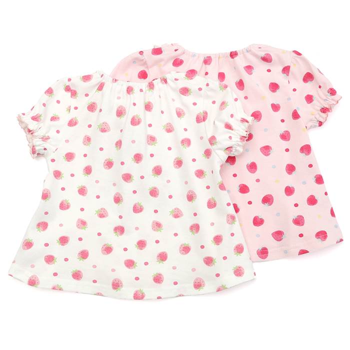 coeuracoeur(クーラクール)半袖Tシャツ(70〜100cm)女の子初夏物70cm80cm90cm95cm100cmキムラタンの子供服