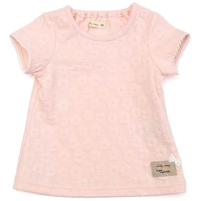 Lilyivory(リリーアイボリー)Tシャツ(半袖)(80〜130cm)女の子初夏物80cm90cm95cm100cm110cm120cm130cmキムラタンの子供服