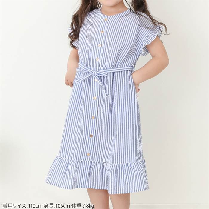 【ママとおそろい】dolcina(ドルチーナ)マリンワンピース(90〜140cm)女の子夏物90cm95cm100cm110cm120cm130cm140cmキムラタン子供服あす楽