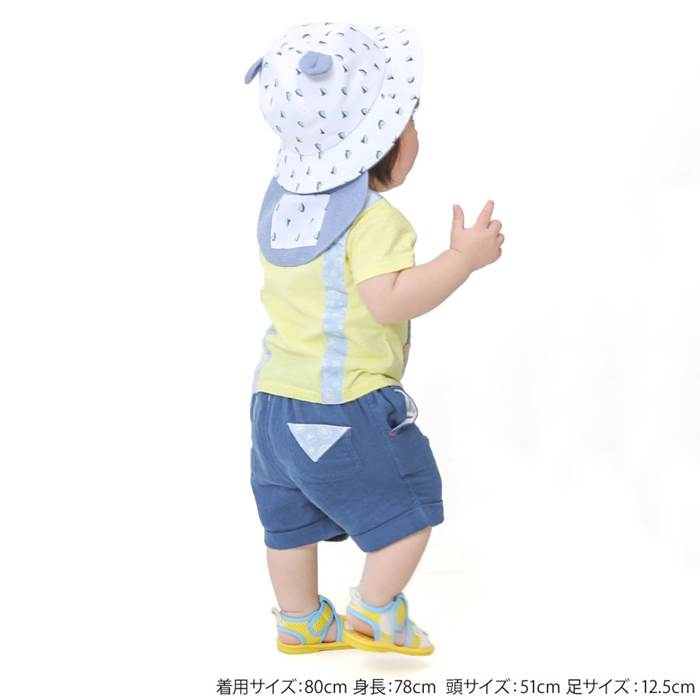 Piccolo(ピッコロ)帽子(46〜50cm)男の子夏物46cm48cm50cmキムラタンの子供服