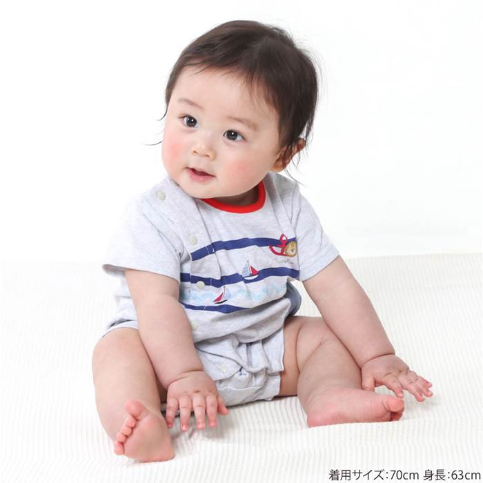 Piccolo(ピッコロ)ロンパス(60〜70cm)男の子夏物60cm70cmキムラタンの子供服