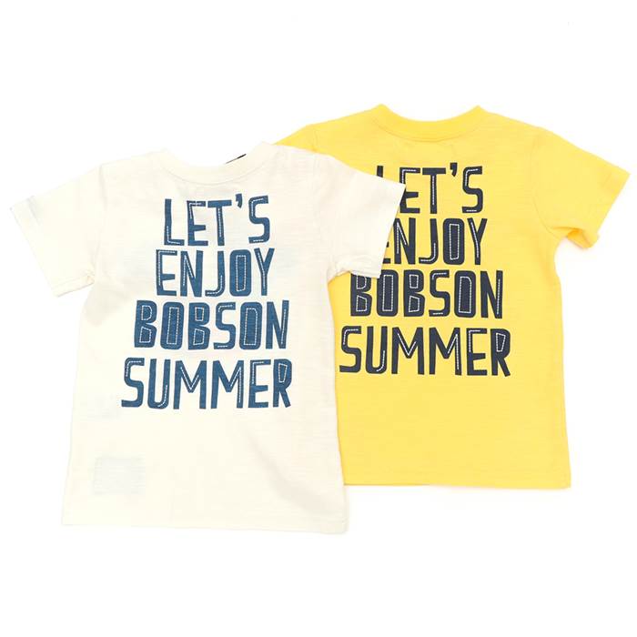 Bobson(ボブソン)Tシャツ(半袖)(80〜130cm)男の子夏物80cm90cm95cm100cm110cm120cm130cmキムラタン子供服あす楽