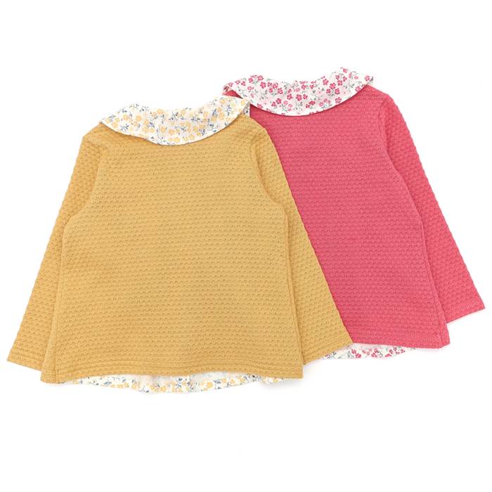 BiquetteClub(ビケットクラブ)ブラウスTシャツ(80〜130cm)女の子秋物80cm90cm95cm100cm110cm120cm130cmキムラタン子供服綿100%あす楽