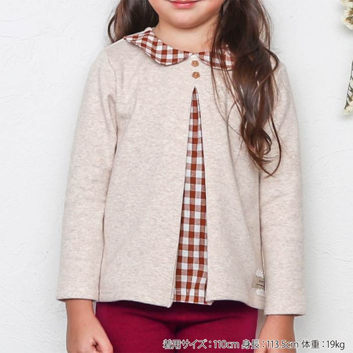 Biquette(ビケット)トレーナー(80〜130cm)女の子秋物80cm90cm95cm100cm110cm120cm130cmキムラタン子供服あす楽