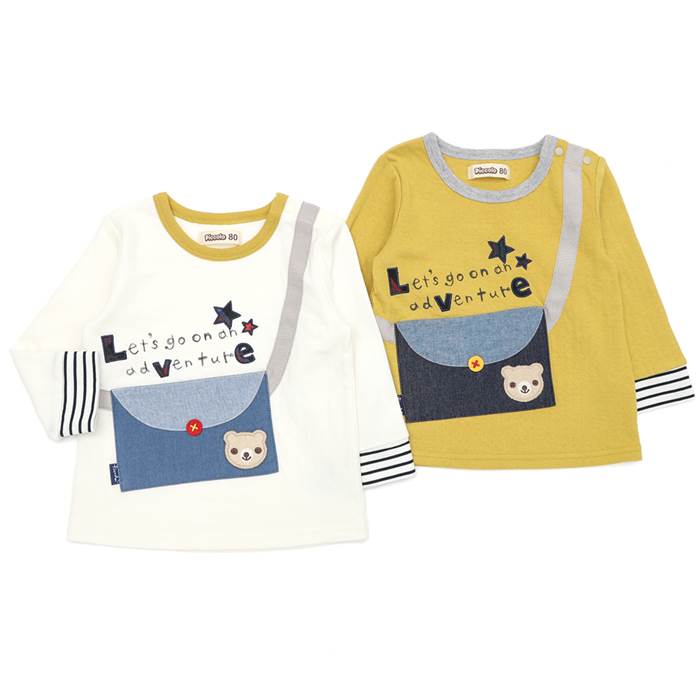 Piccolo(ピッコロ)長袖Tシャツ(70〜95cm)男の子秋物70cm80cm90cm95cmキムラタン子供服あす楽