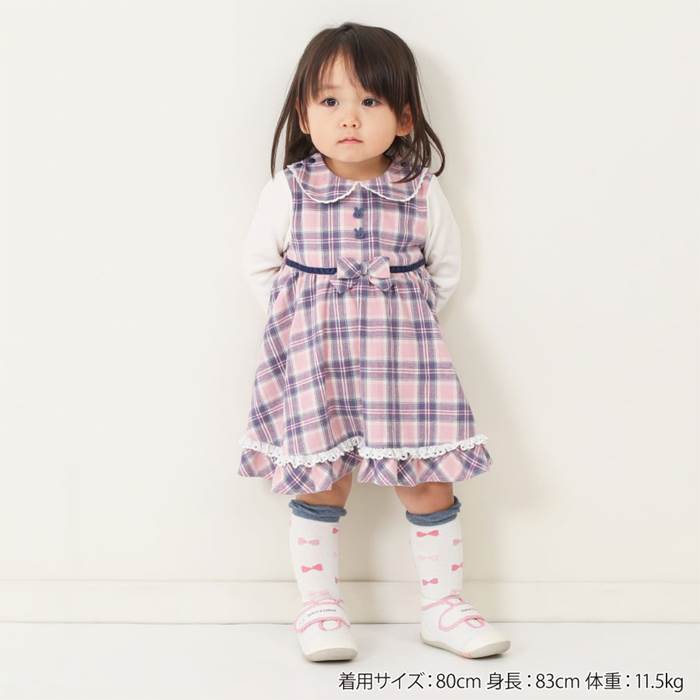 coeuracoeur(クーラクール)ワンピース(70〜100cm)女の子秋物70cm80cm90cm95cm100cmキムラタン子供服あす楽