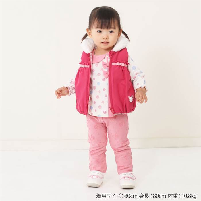 coeuracoeur(クーラクール)ロングパンツ(70〜100cm)女の子秋物70cm80cm90cm95cm100cmキムラタン子供服あす楽