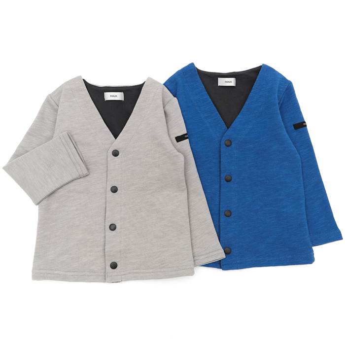 n.o.u.s(ノウズ)カーディガン(80〜130cm)男の子秋物80cm90cm95cm100cm110cm120cm130cmキムラタン子供服あす楽