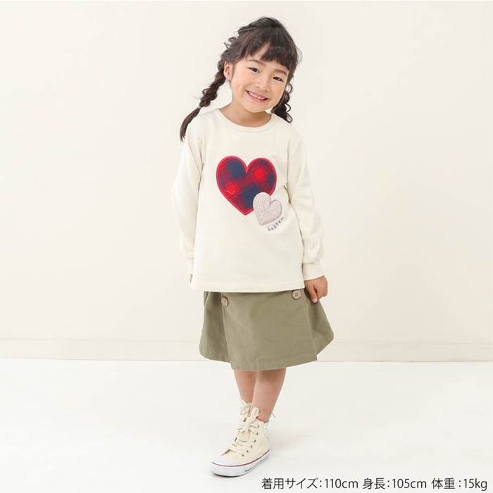Bobson(ボブソン)トレーナー(80〜130cm)女の子秋物80cm90cm95cm100cm110cm120cm130cmキムラタン子供服本体綿100%あす楽