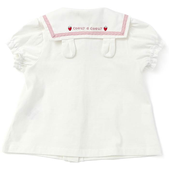 子供服 coeur a クーラクール ブラウスＴシャツ 70～100cm 女の子 70cm 90cm キムラタン 95cm 100cm 休日  綿100% アウター bbySM 80cm