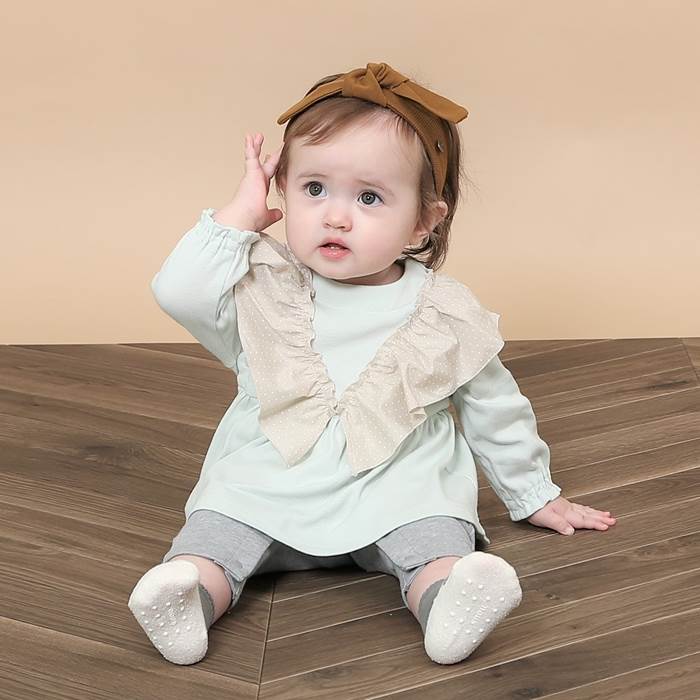 バブルベイビー Bobble Babies 高級子供服 ロンパース 12M 70 - ベビー服(女の子用) ~95cm