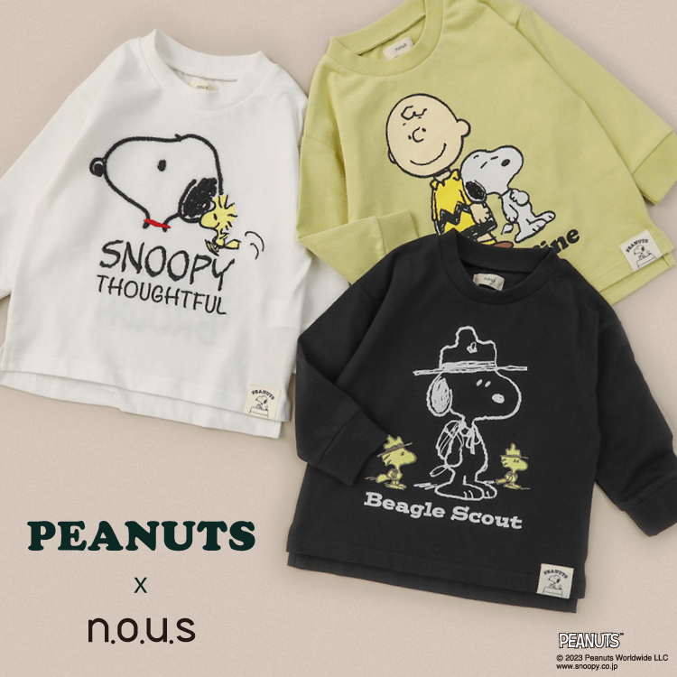 楽天市場】【30%OFF SALE】n.o.u.s (ノウズ ) ＰＥＡＮＵＴＳ長袖Ｔ