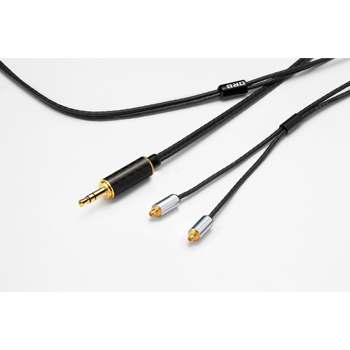 ORB Clear force Light MMCX for IE 3.5φ MMCXリケーブル 1.2m ブラック
