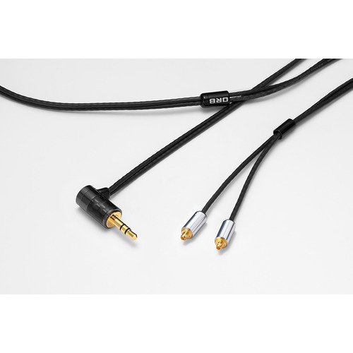 ORB Clear force Light MMCX for IE 3.5φL MMCXリケーブル(L) 1.2m ブラック