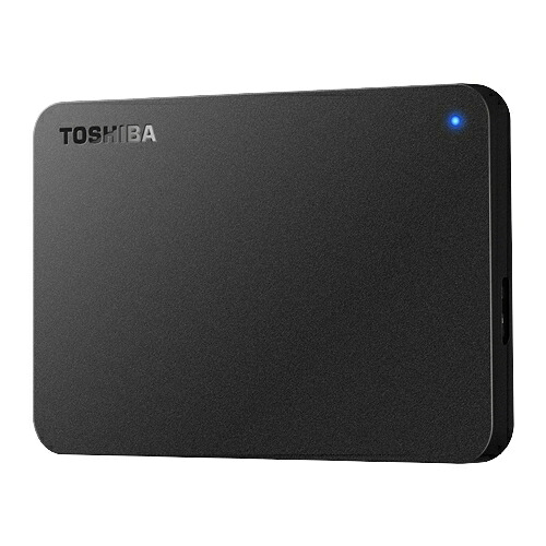 東芝 HD-TPA1U3-B ポータブルHDD ブラック 1TB｜KIMURAYA NET TASTE