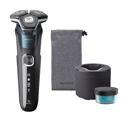PHILIPS S5889／60 ウェット&ドライ電気シェーバー 5000シリーズ クイッククリーンポッド付 エレクトリックブルー