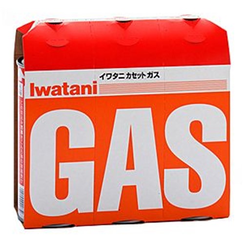 岩谷 CB-250-OR カセットガス　オレンジ 3本入画像