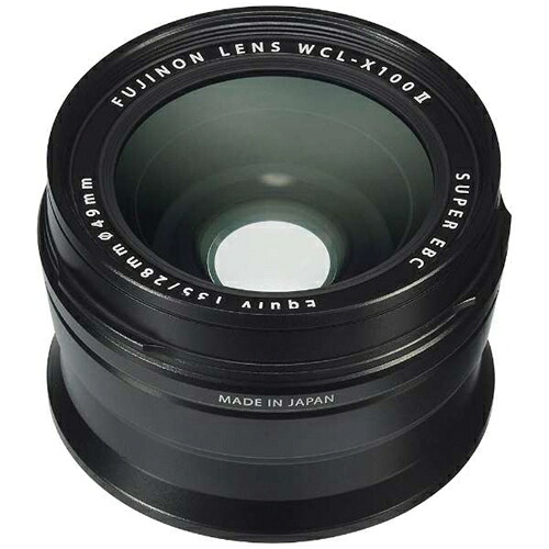 富士フイルム WCL-X100B2 ワイドコンバージョンレンズ(ブラック)|KIMURAYA NET TASTE