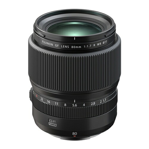 富士フイルム GF80MMF1.7RWR レンズ GFレンズ ブラック|KIMURAYA NET TASTE