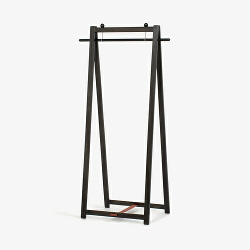 大塚家具 秋田木工 ハンガーラック「3000-B」ブナ材ダークブラウン色 デザイン:剣持勇デザイン研究所|KIMURAYA NET TASTE