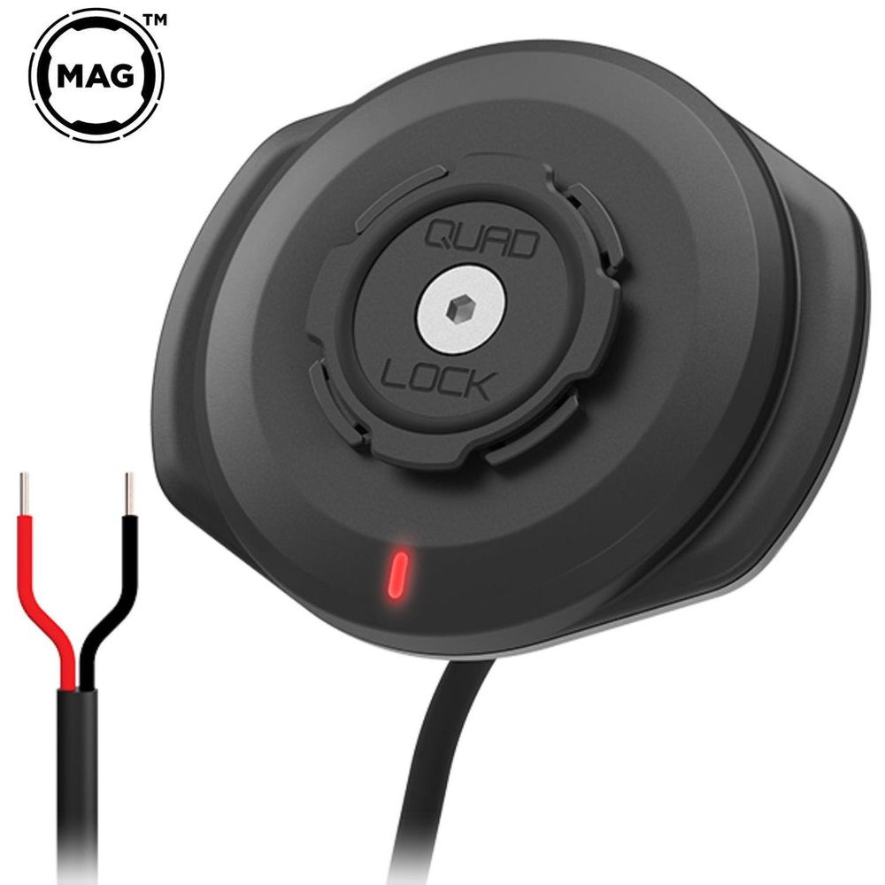 Quad Lock クアッドロック マリン／バイク用 | 防水 ワイヤレス充電ヘッド QLH-HW-WCH-2