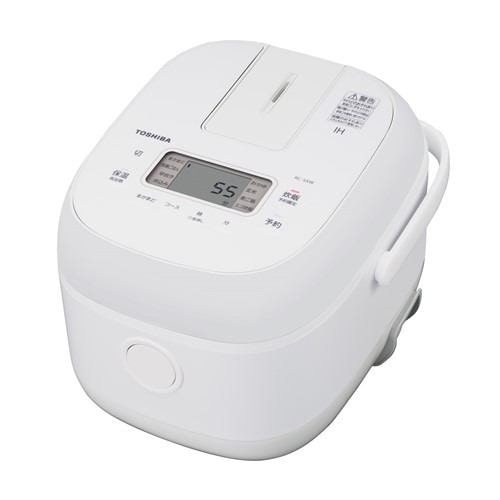 東芝 RC-5XW(W) IH炊飯器 3合炊き 白いこと