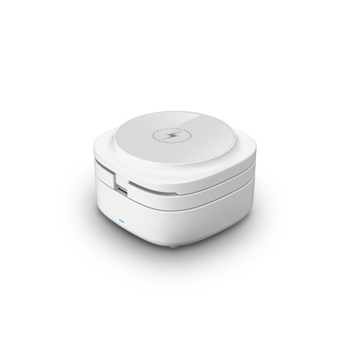 Lazos L-MGWLS-31WH マグネット式 ワイヤレス充電器 折り畳み式 3in1 iPhone 8以降 iWatch3以降 AirPods ホワイト