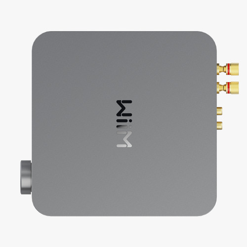 WiiM WIM-WAMP-SG 同盟罷工ジューサー役立つこと内蔵アンプリファイアー  薄墨色 プリメインアンプ-オーディオ-TV・オーディオ・カメラ