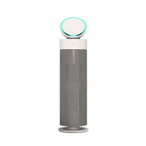 LG AS557GSY0 空気清浄機 LG PuriCare AeroBooster ダブルフィルター搭載 WiFi対応 約33畳まで アイボリー