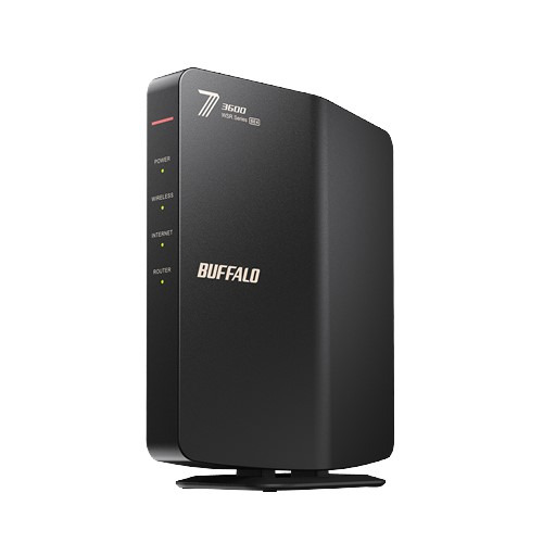 BUFFALO WSR3600BE4PBK デュアルバンドWi-Fiルーター Wi-Fi 7(11be)対応 ブラック