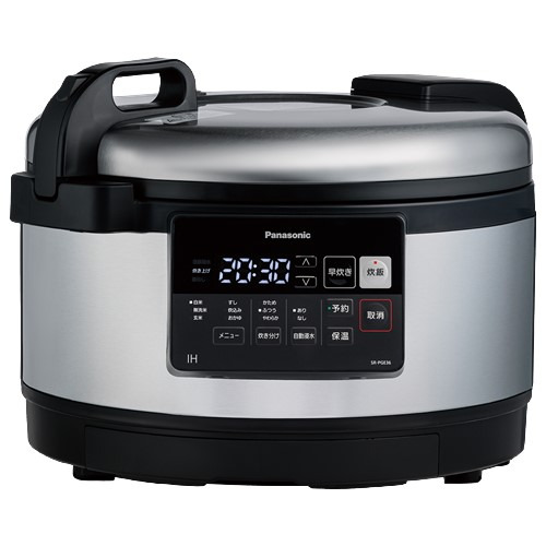 パナソニック SR-PGE36 業務用IHジャー炊飯器 2升炊き 【単相200V】｜KIMURAYA NET TASTE