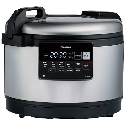 パナソニック SR-PGE54A 業務用IHジャー炊飯器 3升炊き 【三相200V】｜KIMURAYA NET TASTE