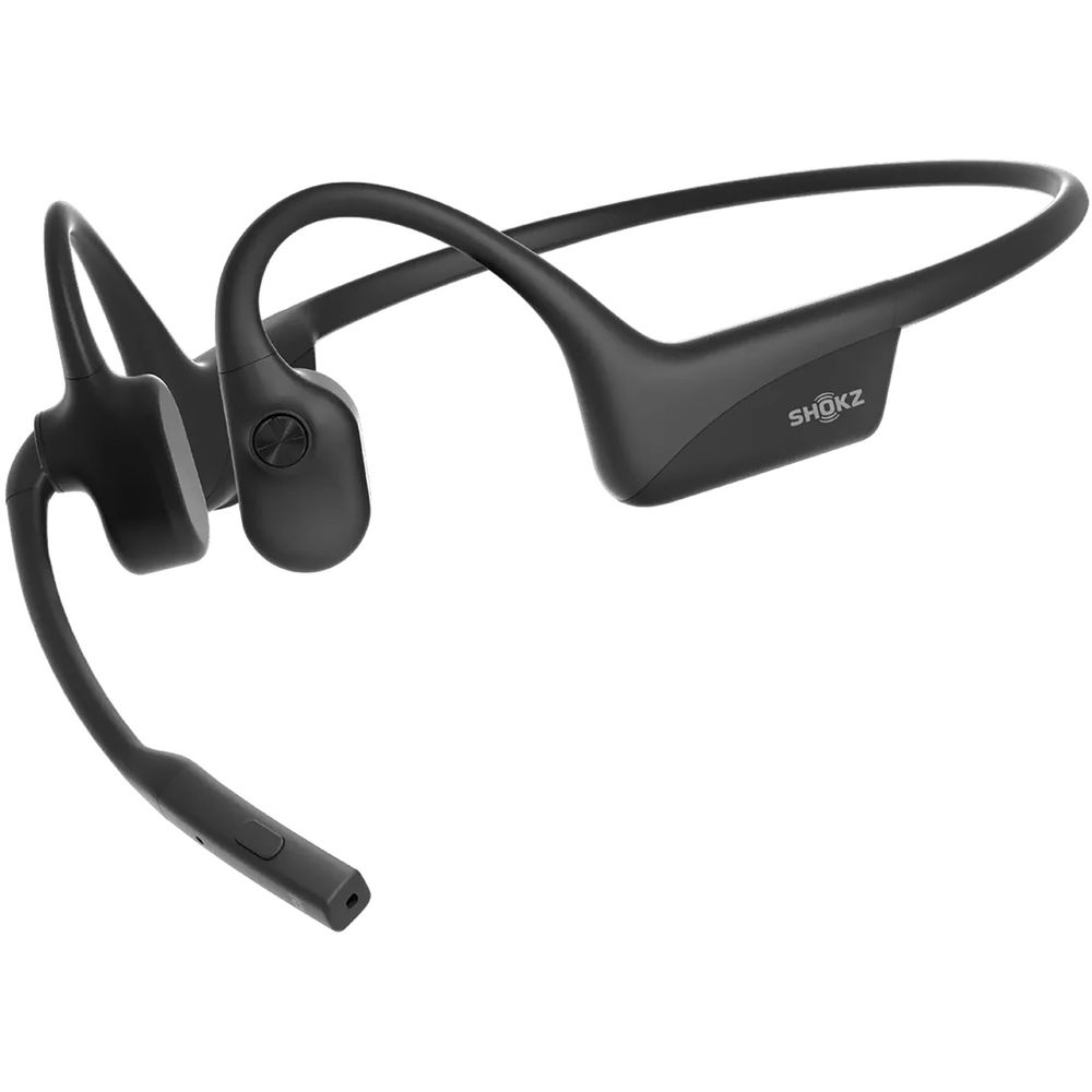 ショックス ワイヤレス 骨伝導イヤホン 本体単体 IP55 最大16時間 USB-C OpenComm2 2025 Upgrade SKZ-EP-000039 ブラック系