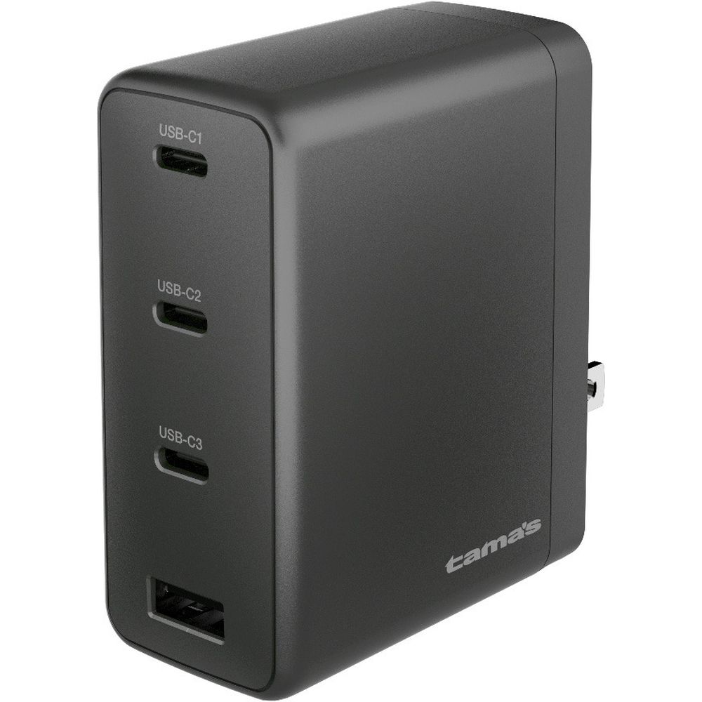 多摩電子工業 PD140W コンセントチャージャーC×3+A ブラック TAP168UC3K