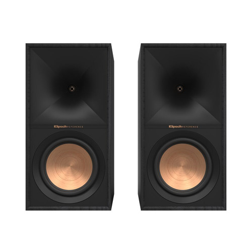 Klipsch R-60M ブックシェルフスピーカー (ペア) コーン型TCPウーハー搭載 エボニー