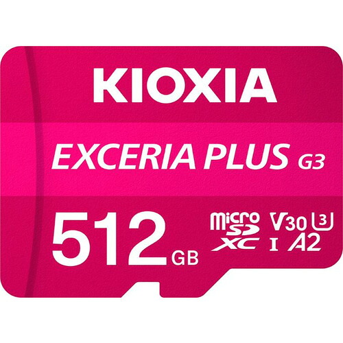 KIOXIA KMUH-C512G microSDカード 512GB UHS-I U3 V30 C10 A2｜KIMURAYA NET TASTE