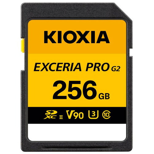 KIOXIA KSDXU-B256G SDXC歌留多 256GB Class10 UHS-II UHS機敏さ位置付けU3 録画媒体機敏さ位置付けV90