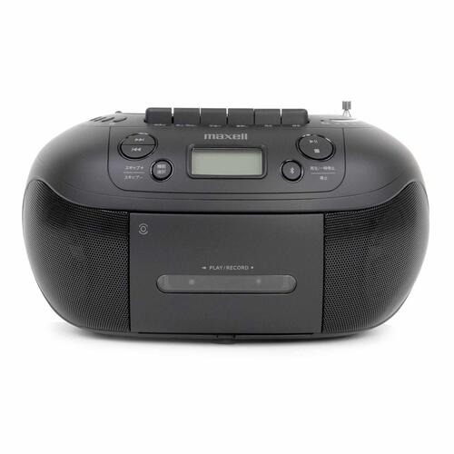 マクセル MXCR-200 Bluetooth対応 CDラジオカセットレコーダー USBメモリー・microSDカード再生 録音可能 ブラック 13,884円