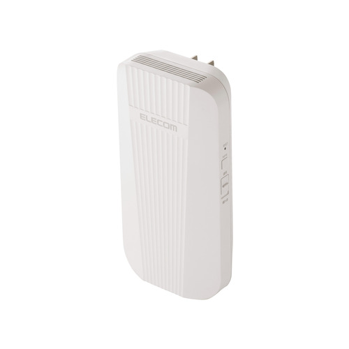 エレコム WTC-X3000GC-W Wi-Fi 6 中継器 AX3000 コンセント直挿し EasyMesh メッシュWiFi 2402+574Mbps 1Gbps有線LANポート ホワイト