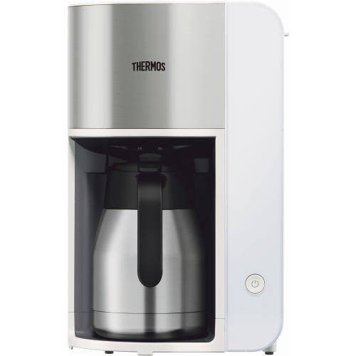 【在庫あり翌営業日発送OK F-1】THERMOS サーモス 真空断熱ポット コーヒーメーカー ECK-1000-WH ホワイト