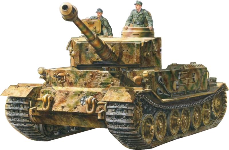 アミュージングホビー 1/35 ティーガー (P) 003・ツィンメリットコーティング 1944年5月 プラモデル AMH35A059