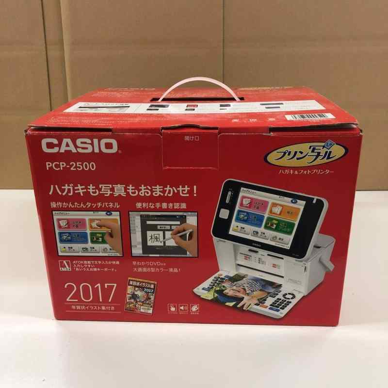 カシオ はがき＆フォトプリンター 8型タッチパネル・手書き認識対応プリン写ル PCP-2500