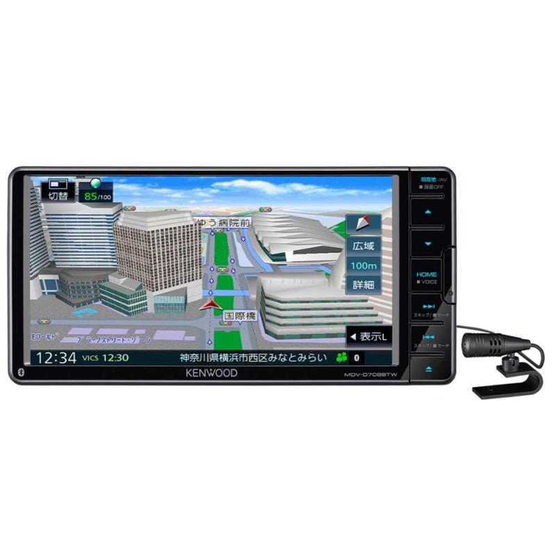 値下！ケンウッド 彩速ナビ MDV-D408BT  新品テレビアンテナセット付き Amazon.co.jp: 彩速ナビ MDV-D408BT (インダッシュ) : 車＆バイク