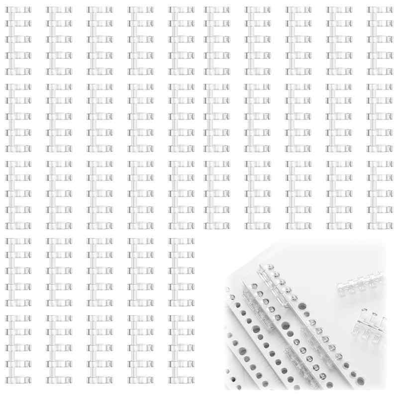 スライドリング　白　B5 26穴　新品未使用 2okz71722_6.jpg